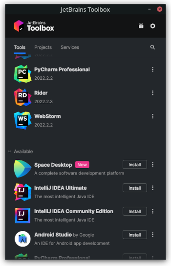 JetBrains Toolbox